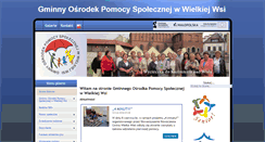 Desktop Screenshot of gops.wielka-wies.pl