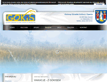 Tablet Screenshot of gokis.wielka-wies.pl