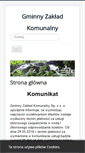 Mobile Screenshot of gzk.wielka-wies.pl